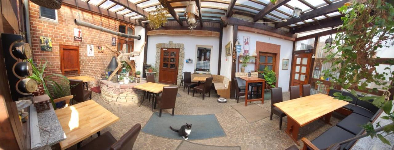 Gasthof Alte Fischerhuette Altfriesack Esterno foto