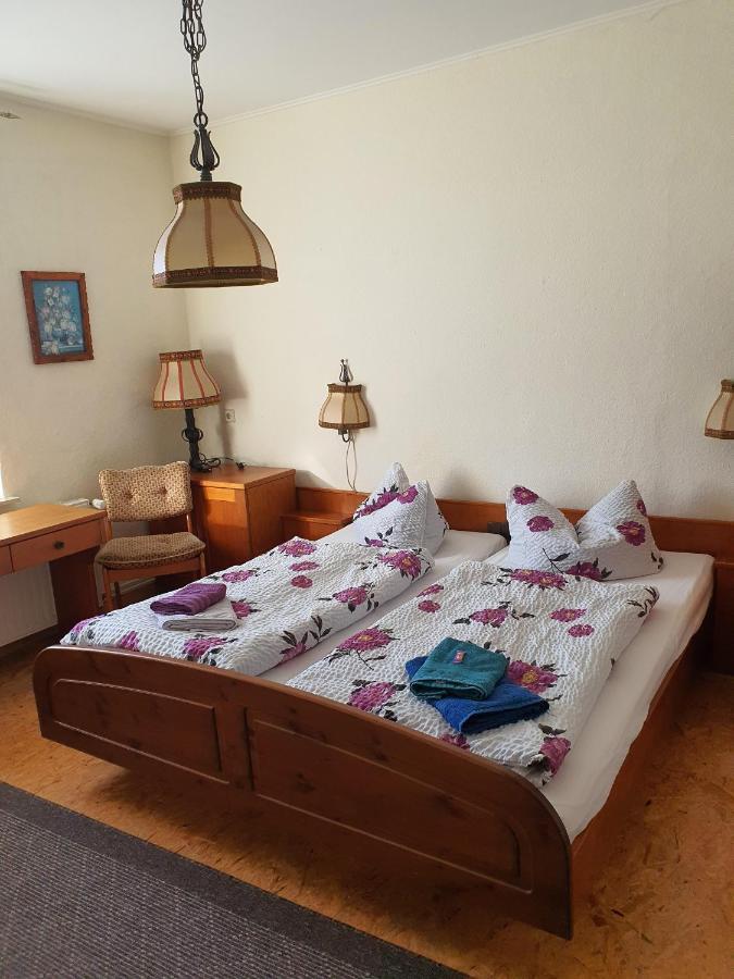 Gasthof Alte Fischerhuette Altfriesack Esterno foto