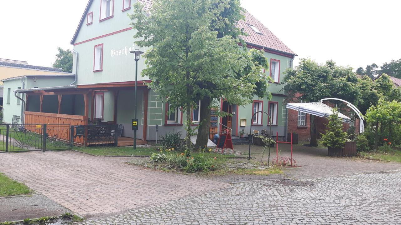 Gasthof Alte Fischerhuette Altfriesack Esterno foto