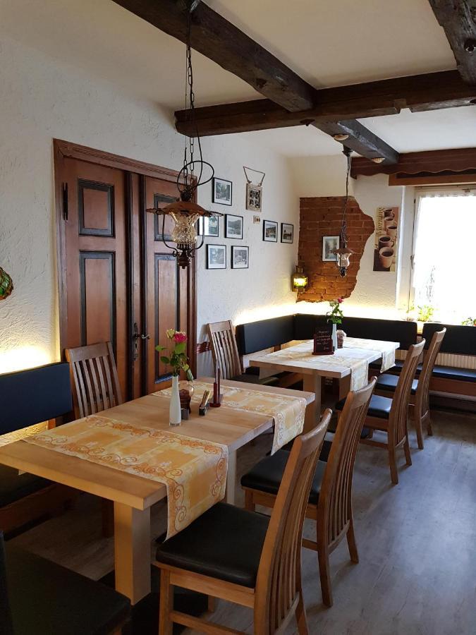 Gasthof Alte Fischerhuette Altfriesack Esterno foto