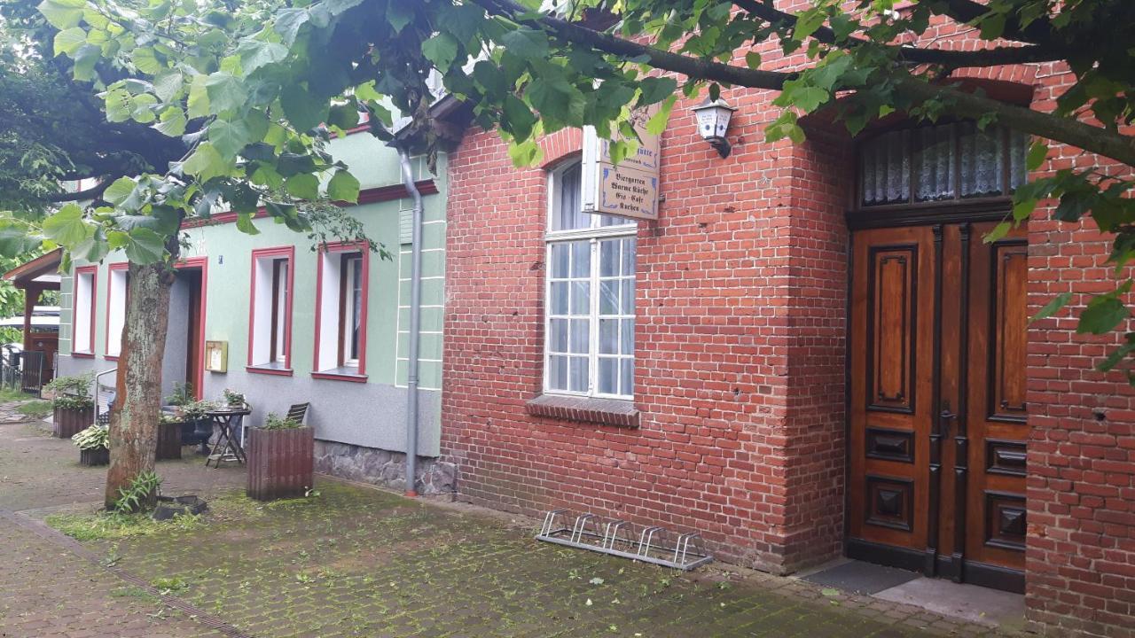 Gasthof Alte Fischerhuette Altfriesack Esterno foto