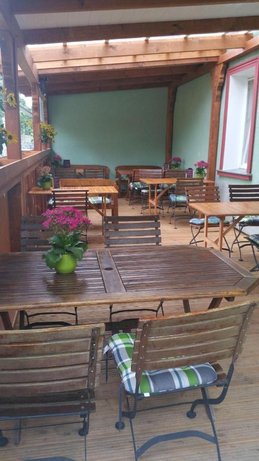 Gasthof Alte Fischerhuette Altfriesack Esterno foto